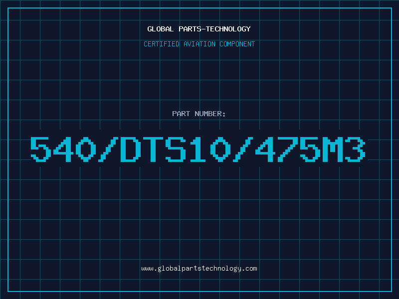 Aviation Part 540/DTS10/475M3
