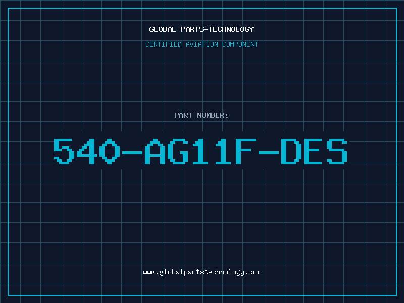 Aviation Part 540-AG11F-DES