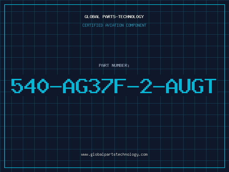 Aviation Part 540-AG37F-2-AUGT