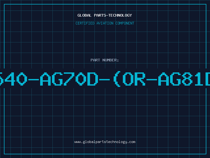 Aviation Part 540-AG70D-(OR-AG81D