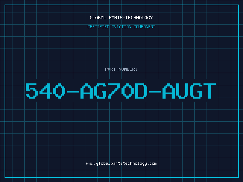 Aviation Part 540-AG70D-AUGT