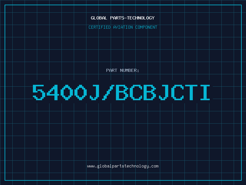 Aviation Part 5400J/BCBJCTI