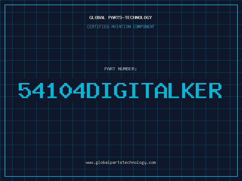 Aviation Part 54104DIGITALKER