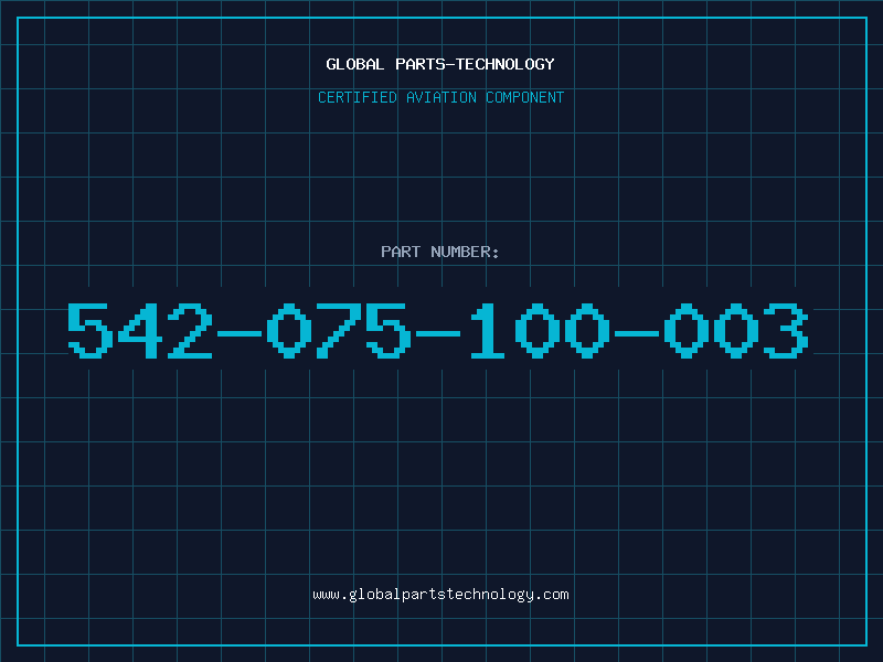 Aviation Part 542-075-100-003