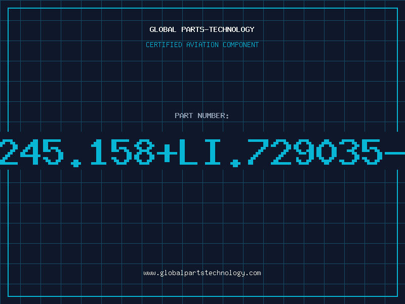 Aviation Part 542.245.158+LI.729035-0001