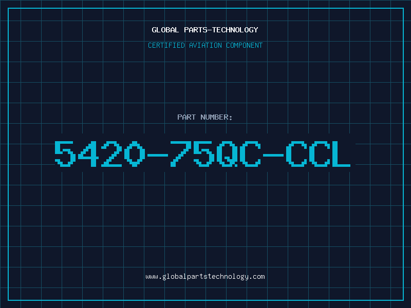 Aviation Part 5420-75QC-CCL