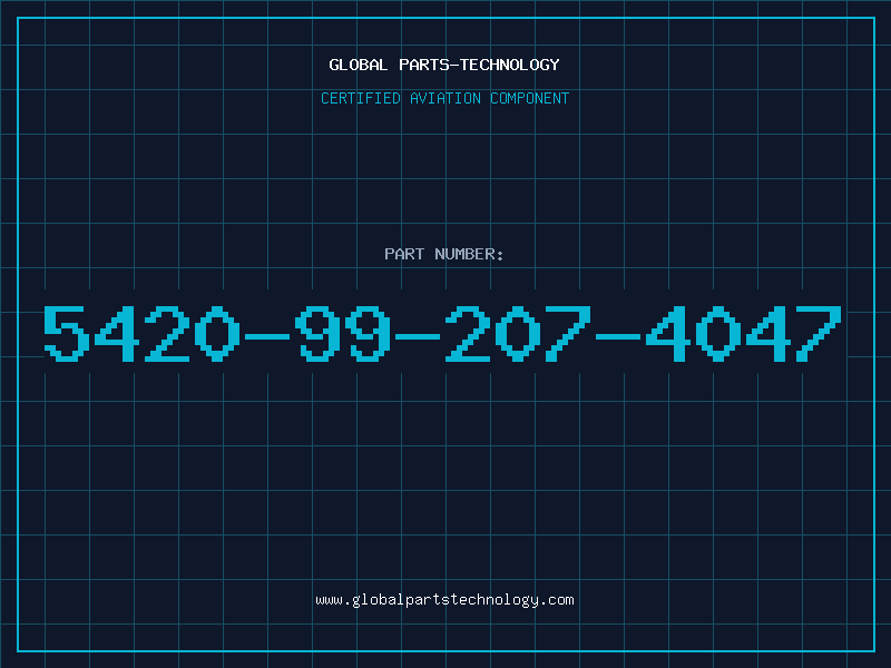 Aviation Part 5420-99-207-4047
