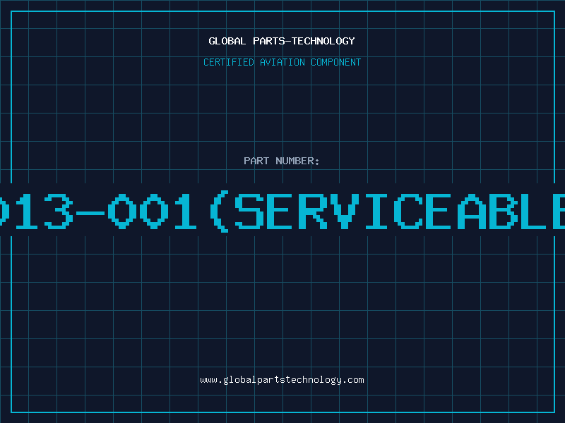 Aviation Part 545-013-001(serviceablepart