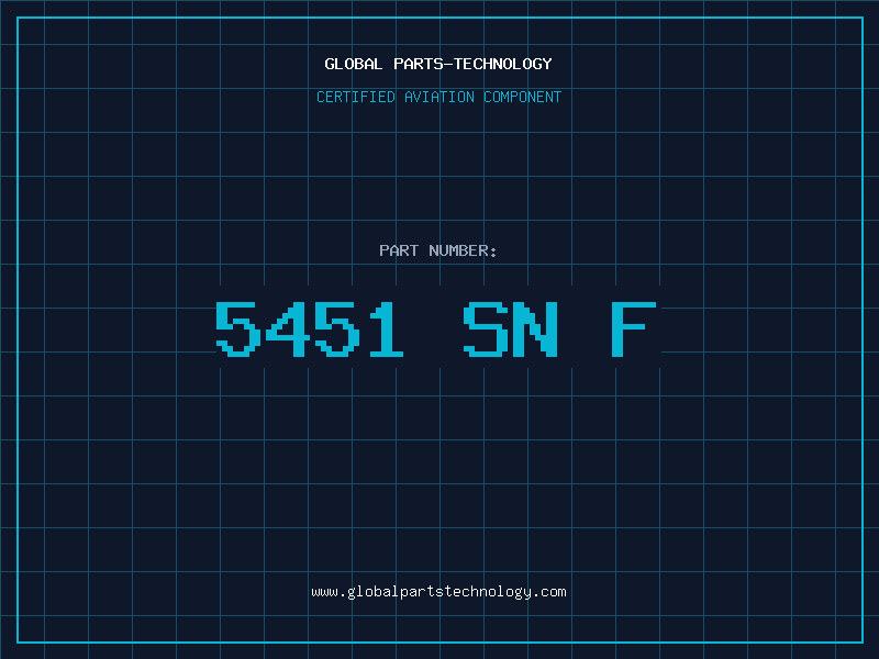 Aviation Part 5451 SN F