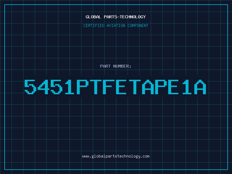 Aviation Part 5451PTFETAPE1A