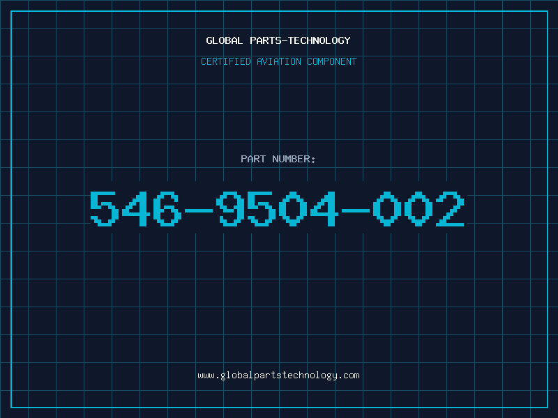 Aviation Part 546-9504-002