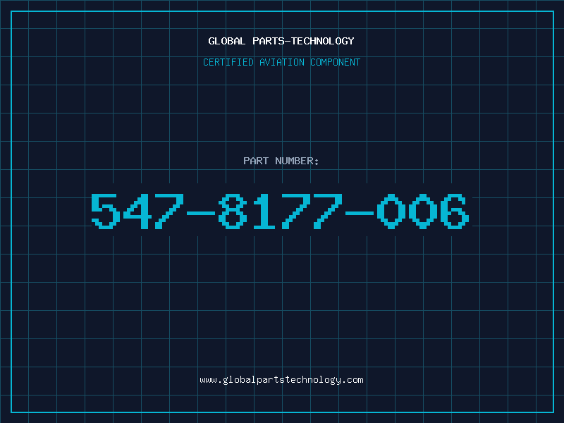 Aviation Part 547-8177-006