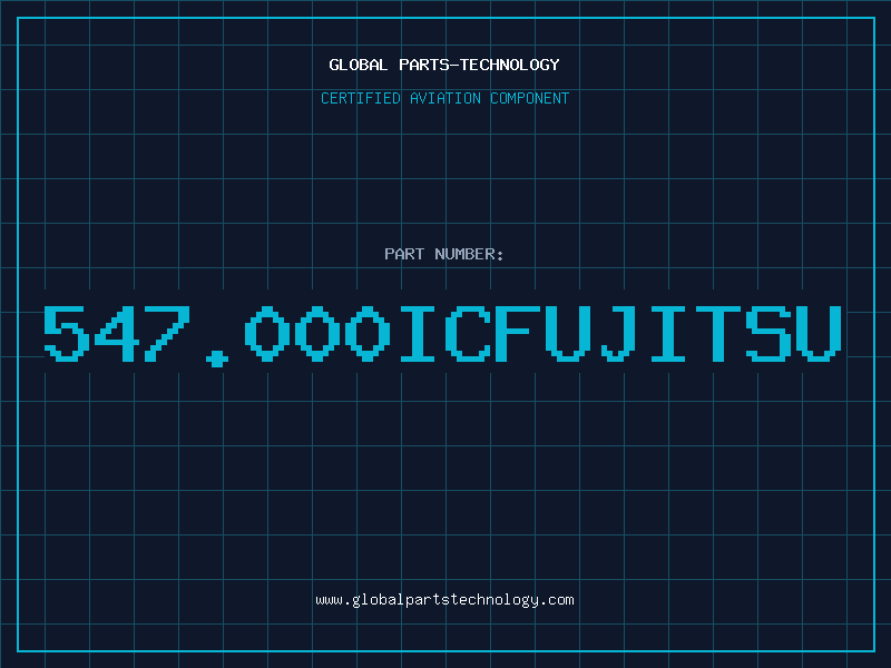 Aviation Part 547.000ICFUJITSU
