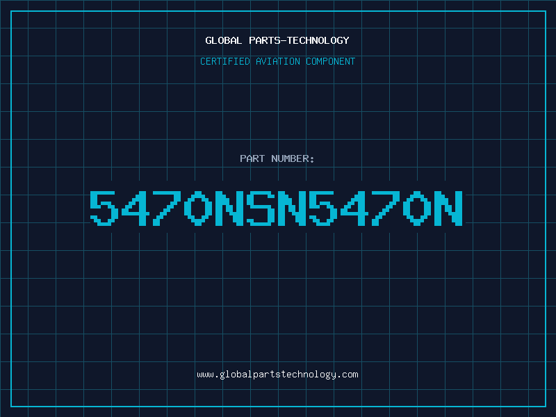 Aviation Part 5470NSN5470N