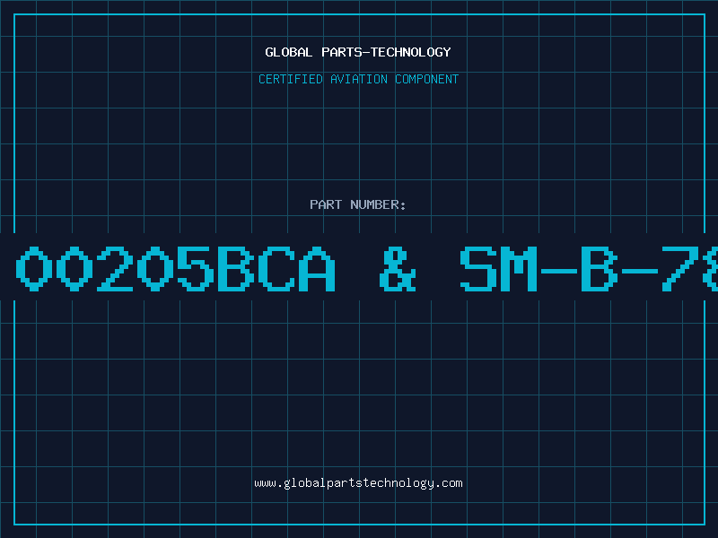 Aviation Part 5474 00205BCA & SM-B-787835