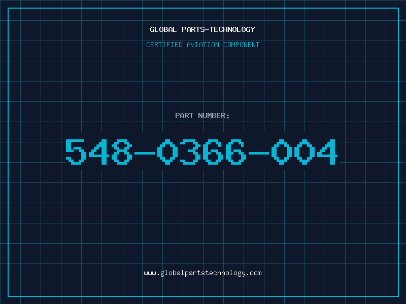 Aviation Part 548-0366-004