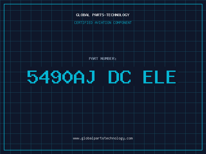 Aviation Part 5490AJ DC ELE