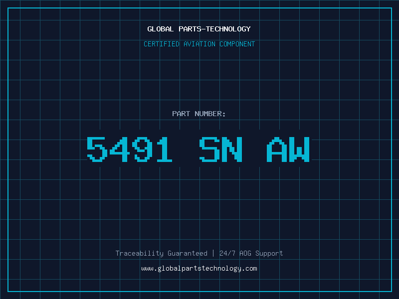 Aviation Part 5491 SN AW