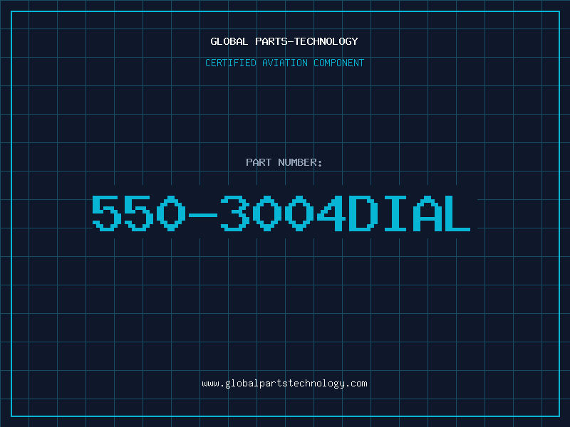 Aviation Part 550-3004DIAL