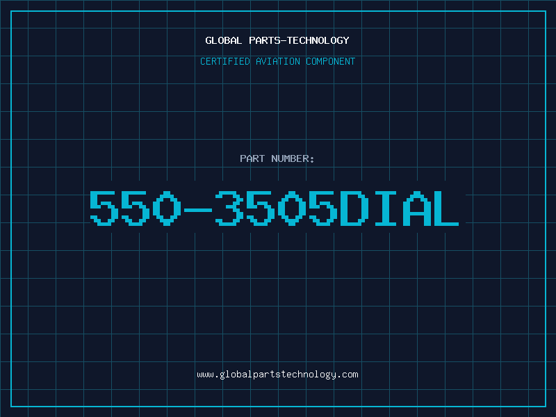 Aviation Part 550-3505DIAL