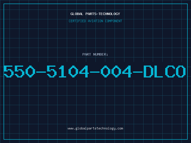 Aviation Part 550-5104-004-DLCO