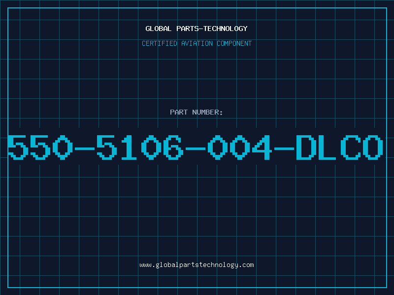Aviation Part 550-5106-004-DLCO