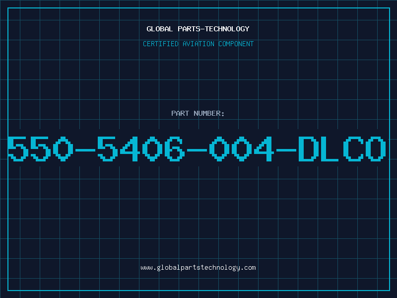 Aviation Part 550-5406-004-DLCO
