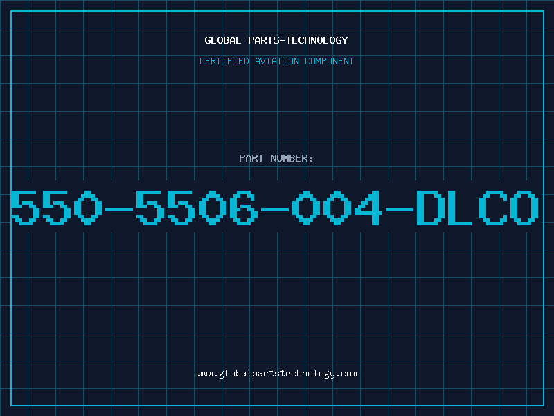 Aviation Part 550-5506-004-DLCO