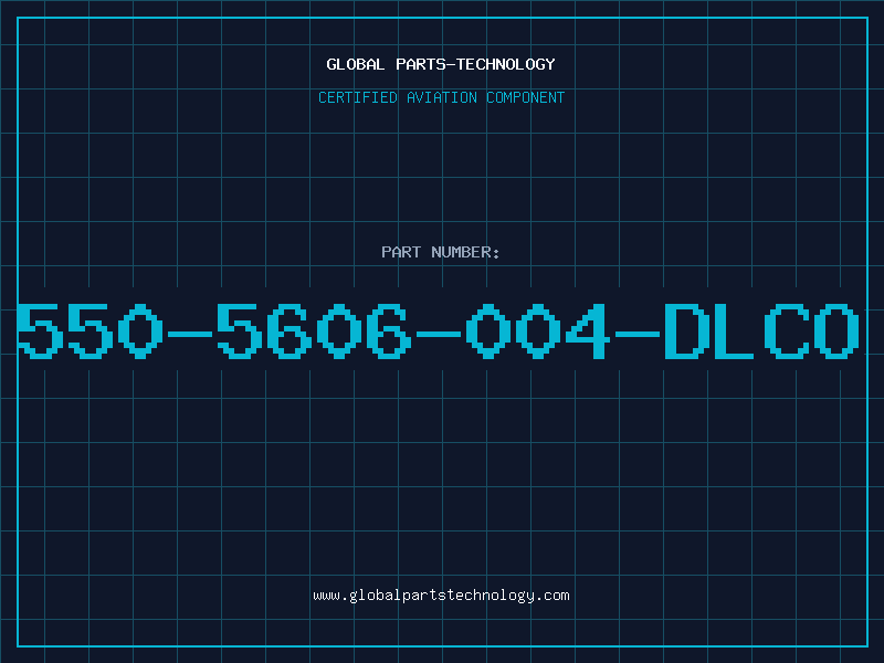 Aviation Part 550-5606-004-DLCO