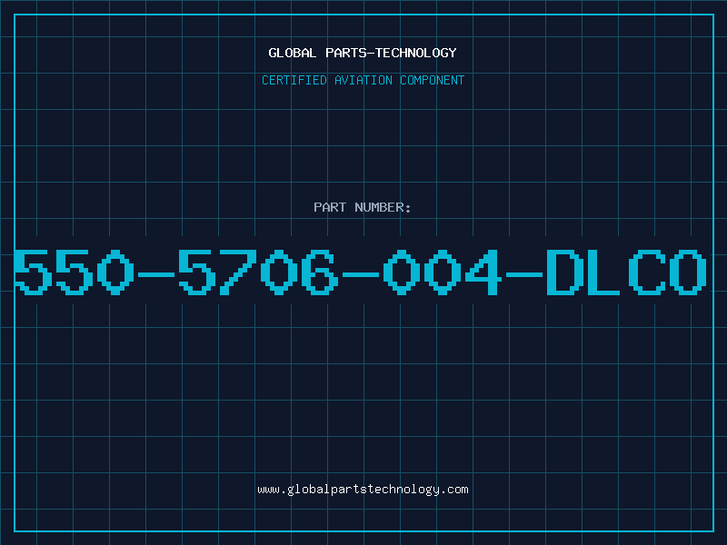 Aviation Part 550-5706-004-DLCO