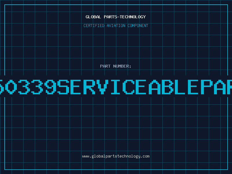 Aviation Part 550339serviceablepart