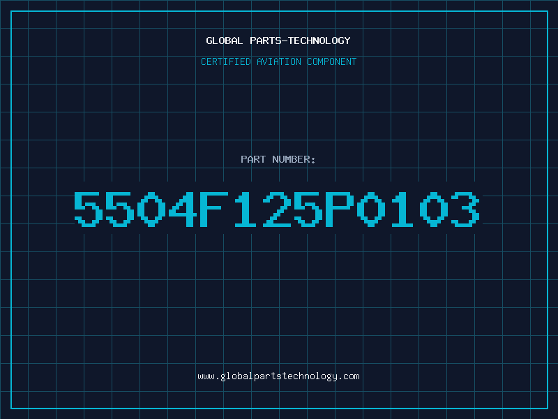 Aviation Part 5504F125P0103