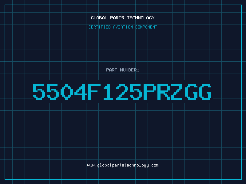 Aviation Part 5504F125PRZGG