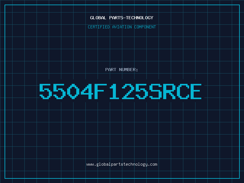 Aviation Part 5504F125SRCE