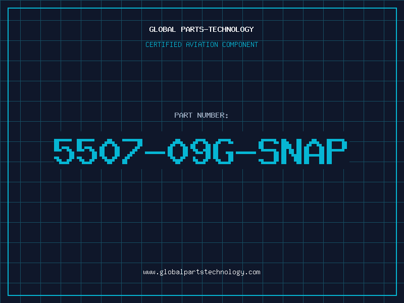 Aviation Part 5507-09G-SNAP