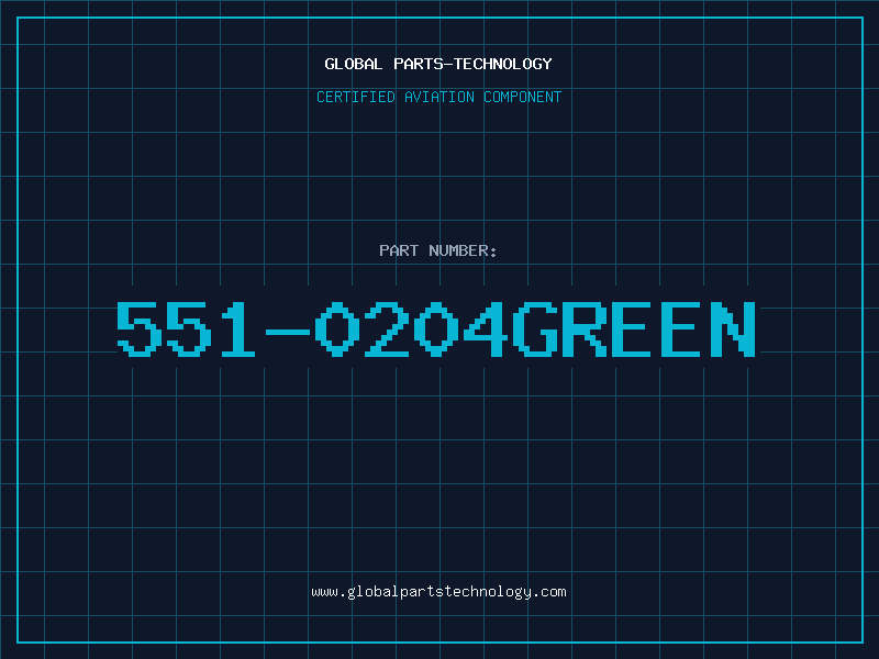 Aviation Part 551-0204GREEN