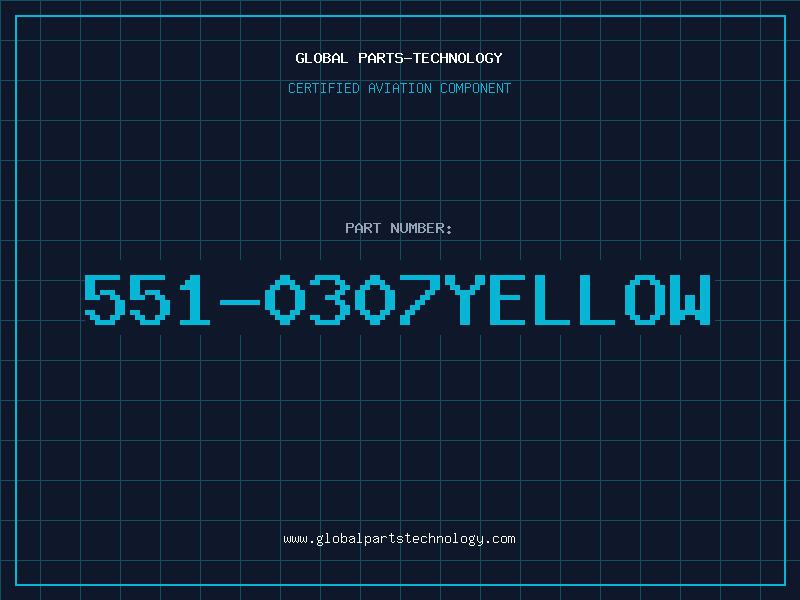 Aviation Part 551-0307YELLOW