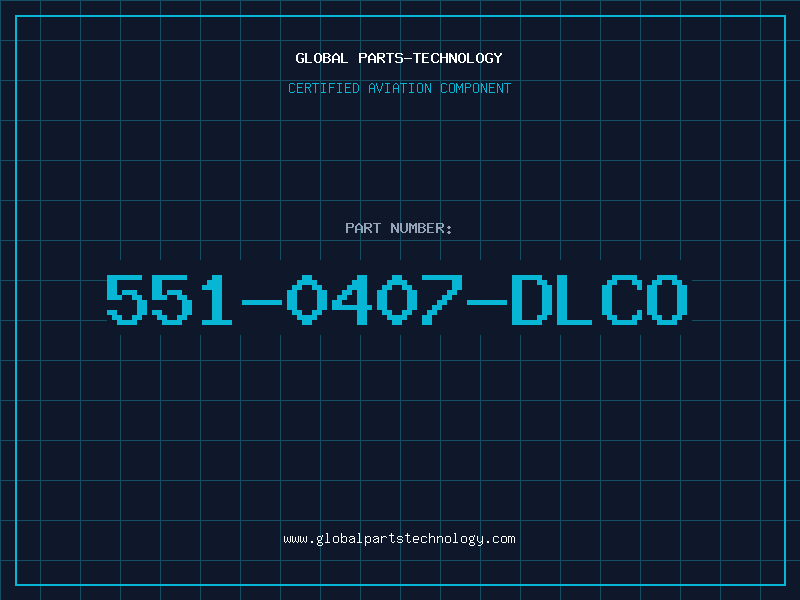 Aviation Part 551-0407-DLCO