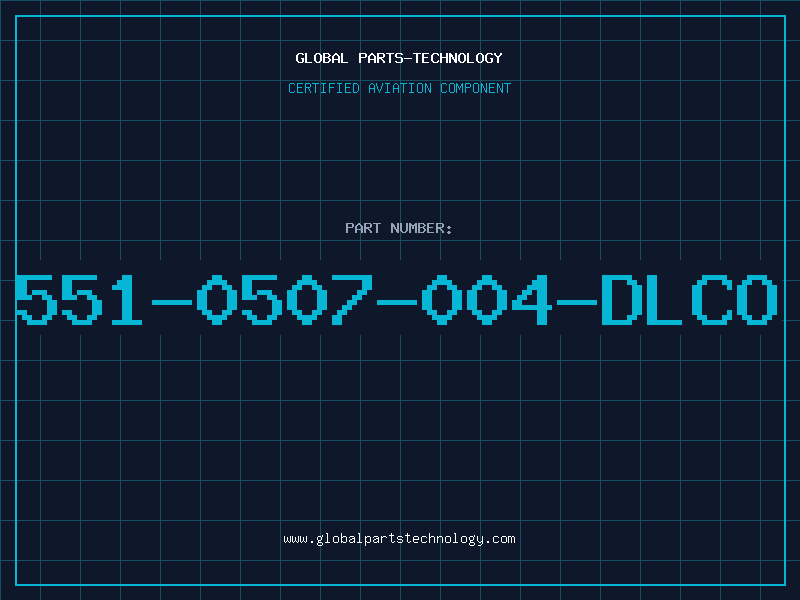 Aviation Part 551-0507-004-DLCO