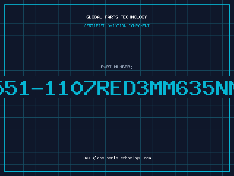 Aviation Part 551-1107RED3mm635nm
