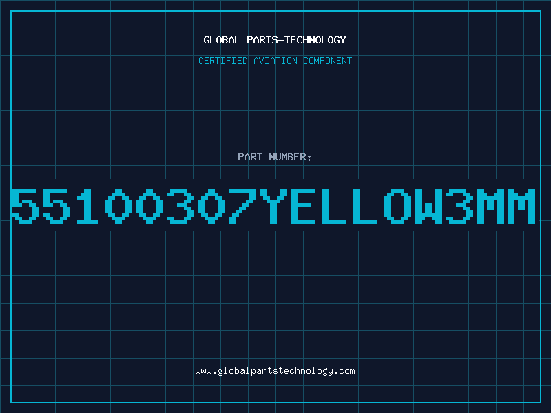 Aviation Part 55100307YELLOW3mm