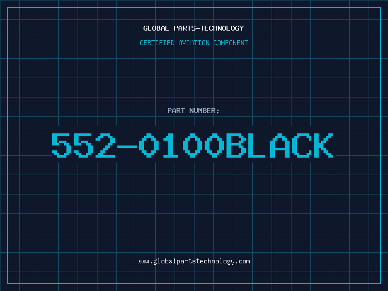 Aviation Part 552-0100BLACK