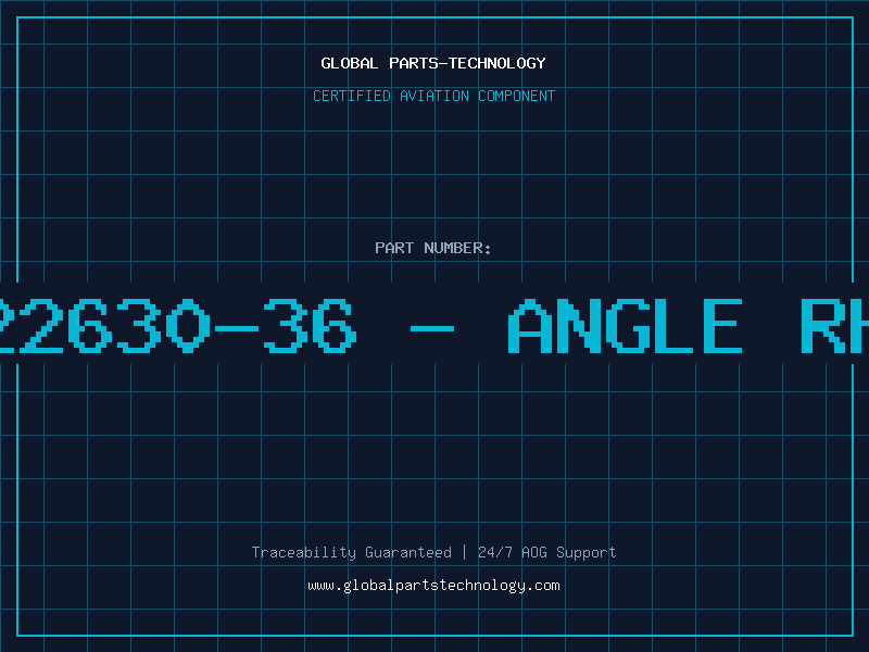 Aviation Part 5522630-36 - ANGLE RH G