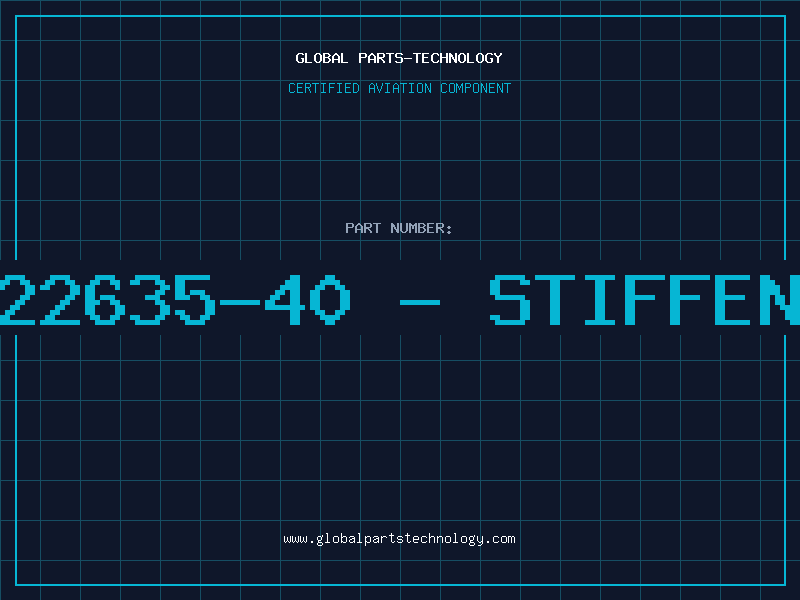 Aviation Part 5522635-40 - STIFFENER
