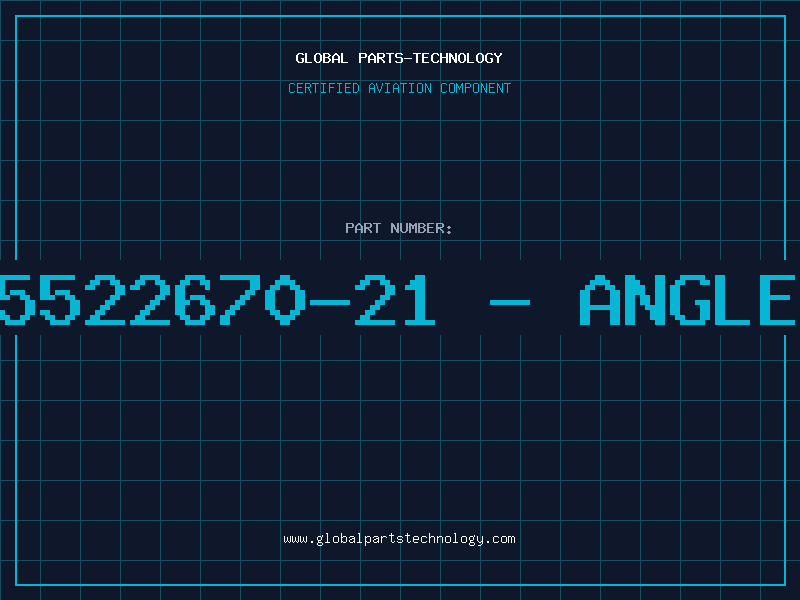 Aviation Part 5522670-21 - ANGLE