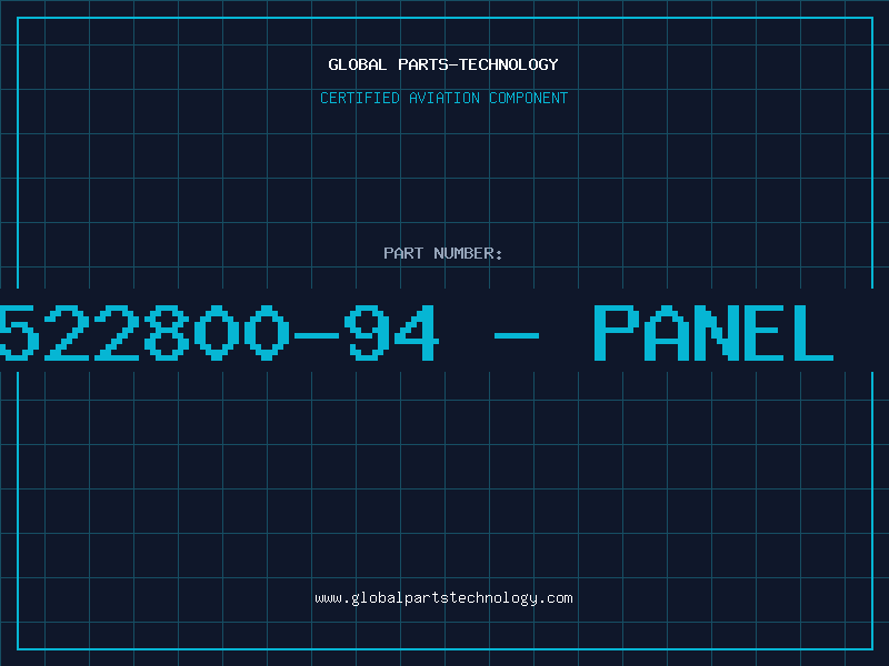 Aviation Part 5522800-94 - PANEL A