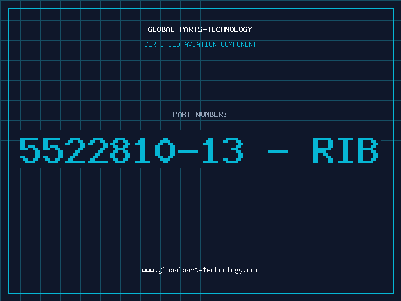 Aviation Part 5522810-13 - RIB