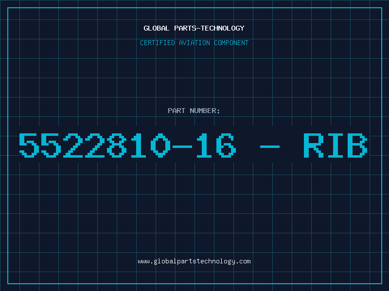 Aviation Part 5522810-16 - RIB