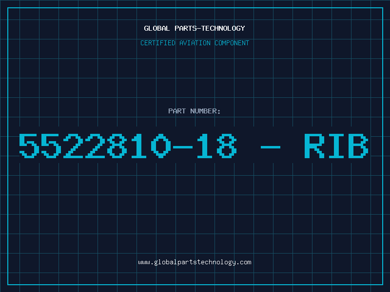 Aviation Part 5522810-18 - RIB