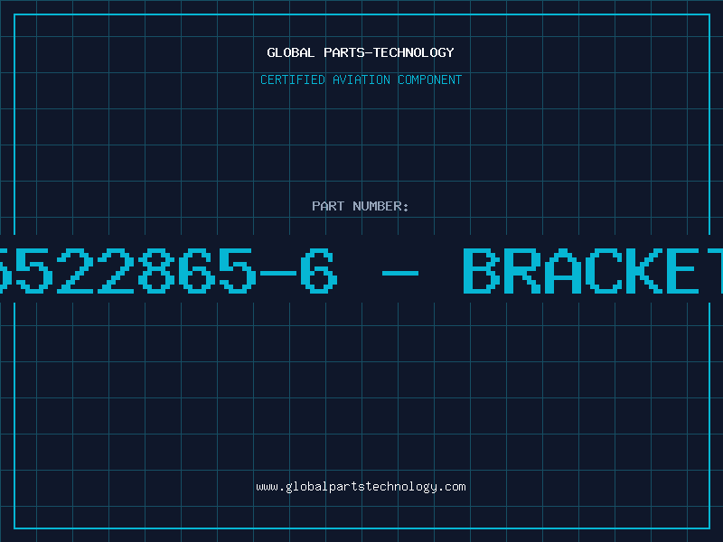 Aviation Part 5522865-6 - BRACKET
